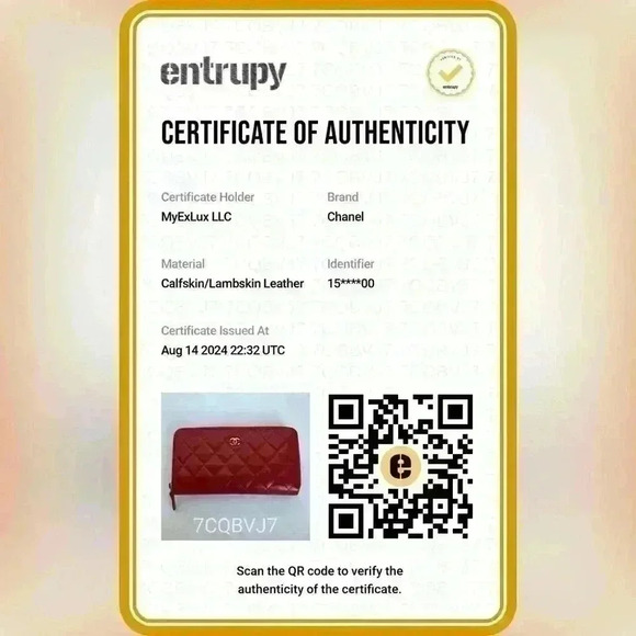 Chanel | Quilted Lambskin Diamond Stitch Full Zippy Long Wallet Silver Hardware - Picture 2 of 12